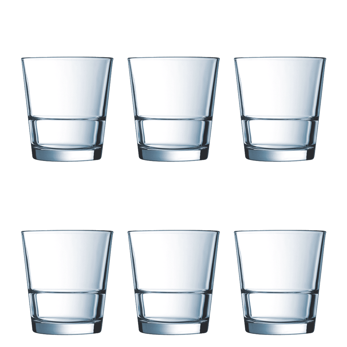Arcoroc Stack Up Tumbler 21 Cl - 6 Stuks - Glazen.nl