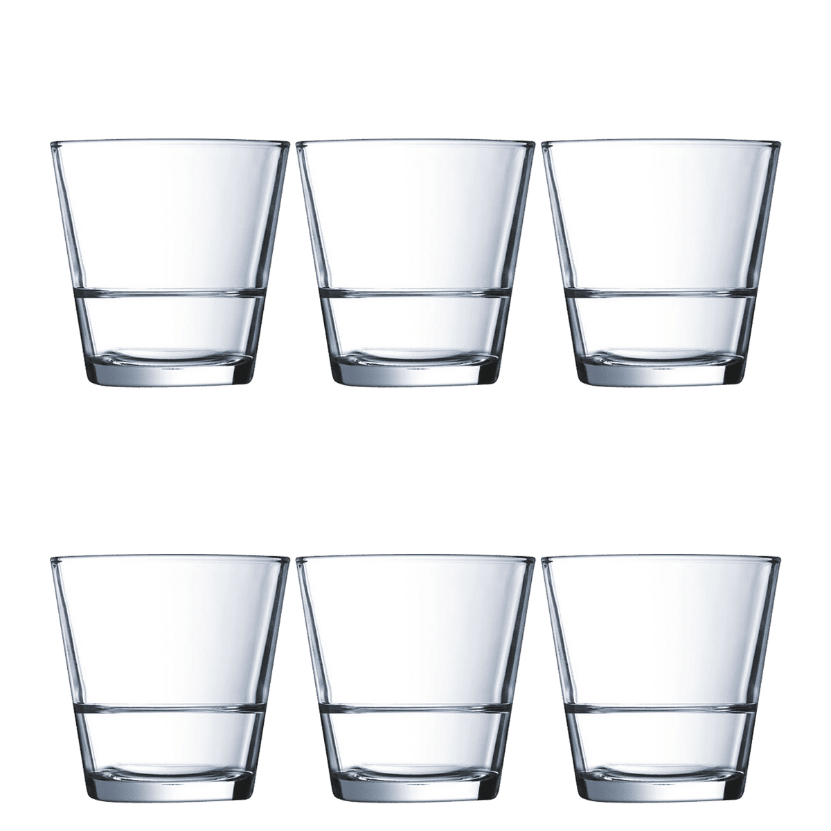 Arcoroc Stack Up Tumbler 26 Cl - 6 Stuks - Glazen.nl