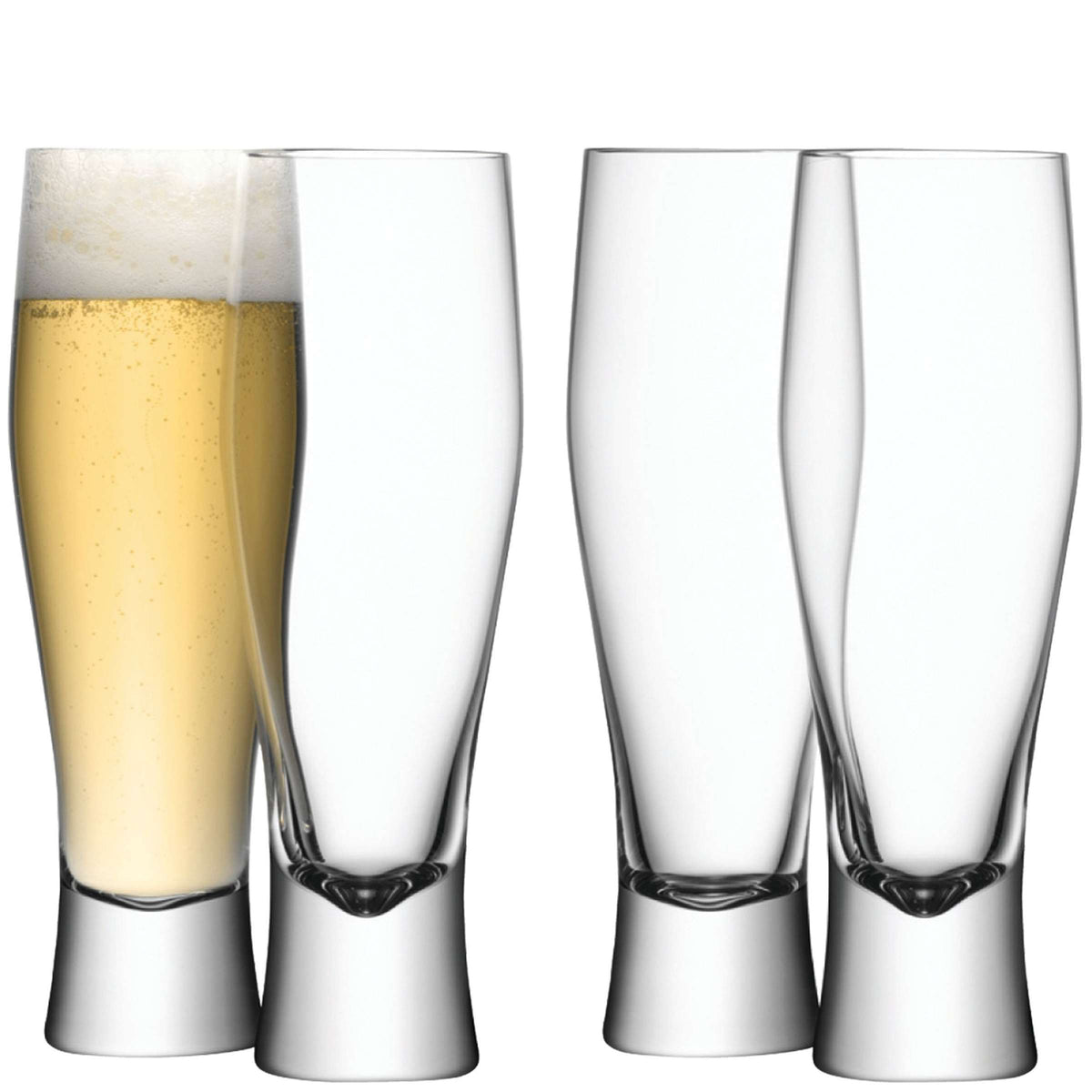 Bicchieri da birra L.S.A. da 40 Cl - 4 pezzi