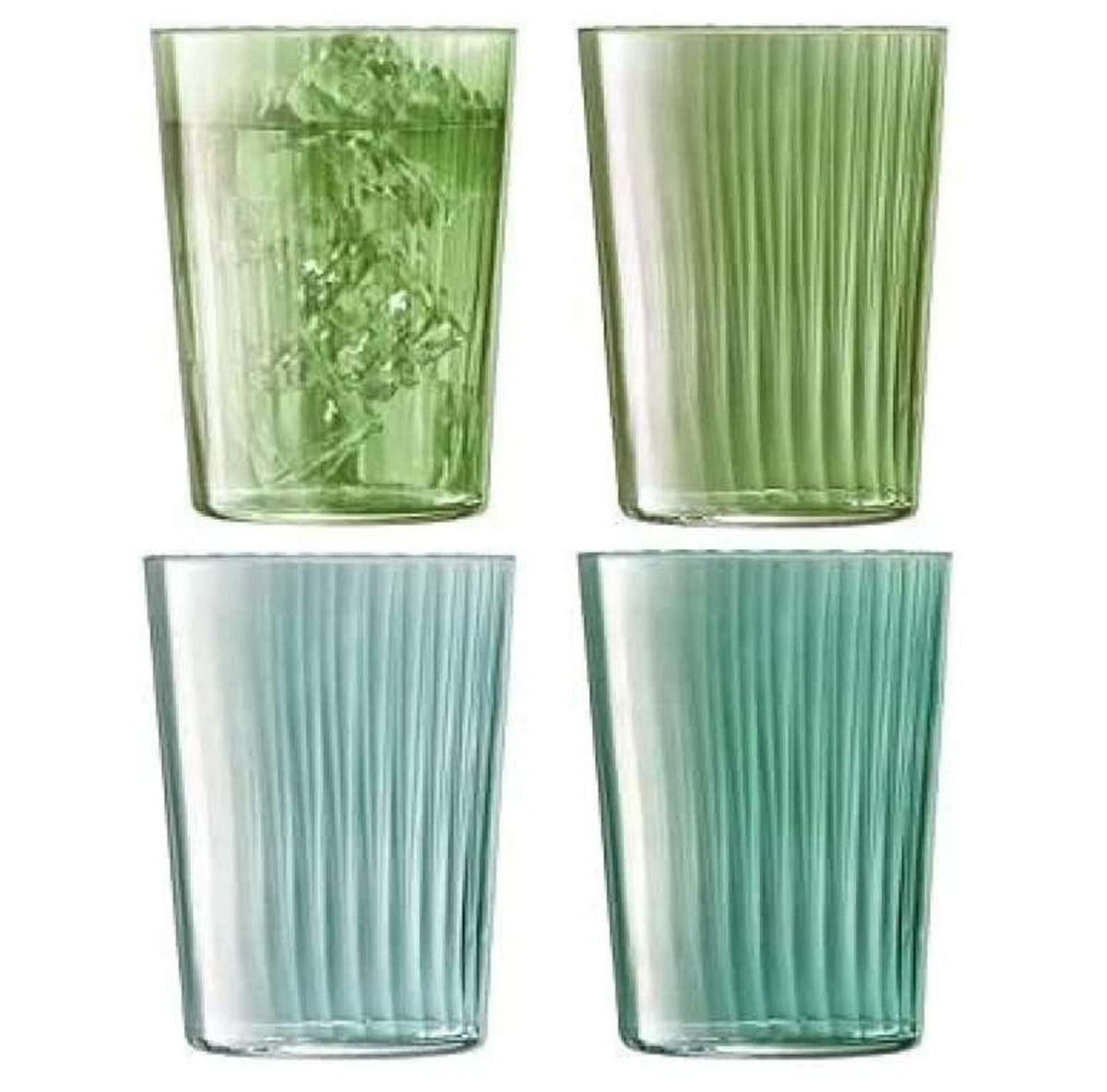 Bicchiere L.S.A. Gems 56 cl assortito verde - 4 pezzi