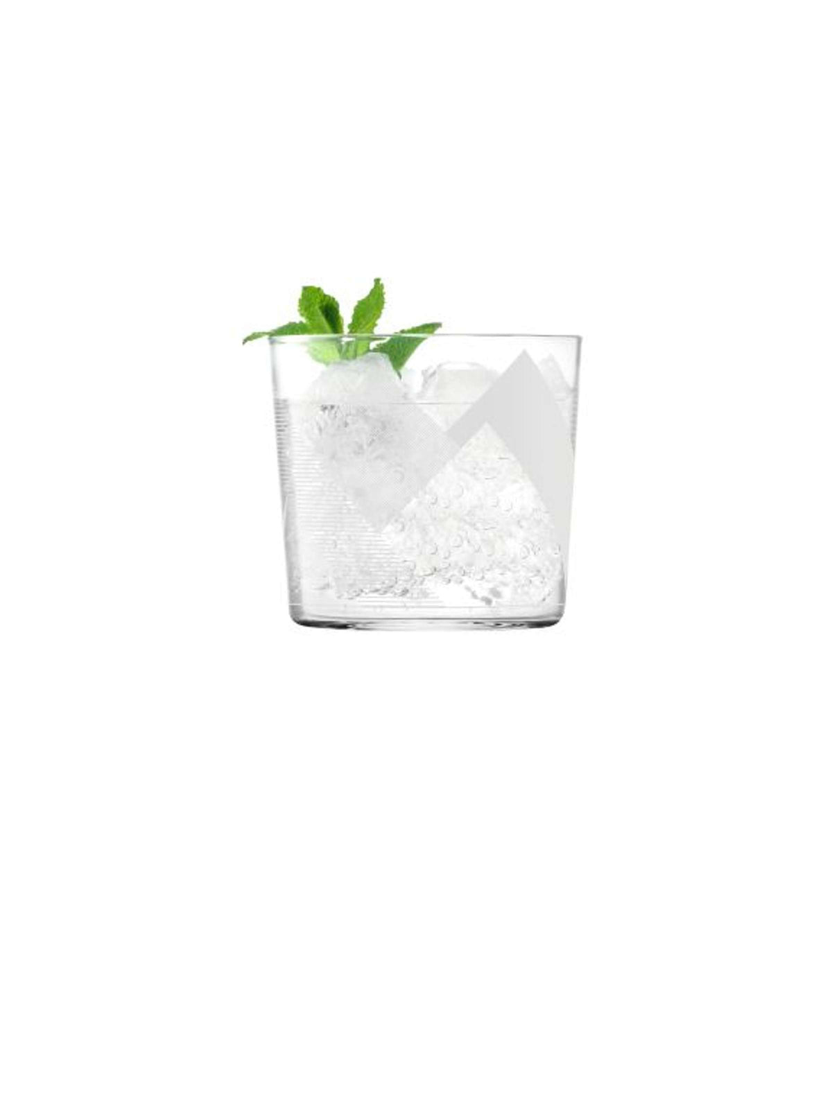 Bicchiere termico L.S.A. Peaks 31 cl bianco – 4 pezzi