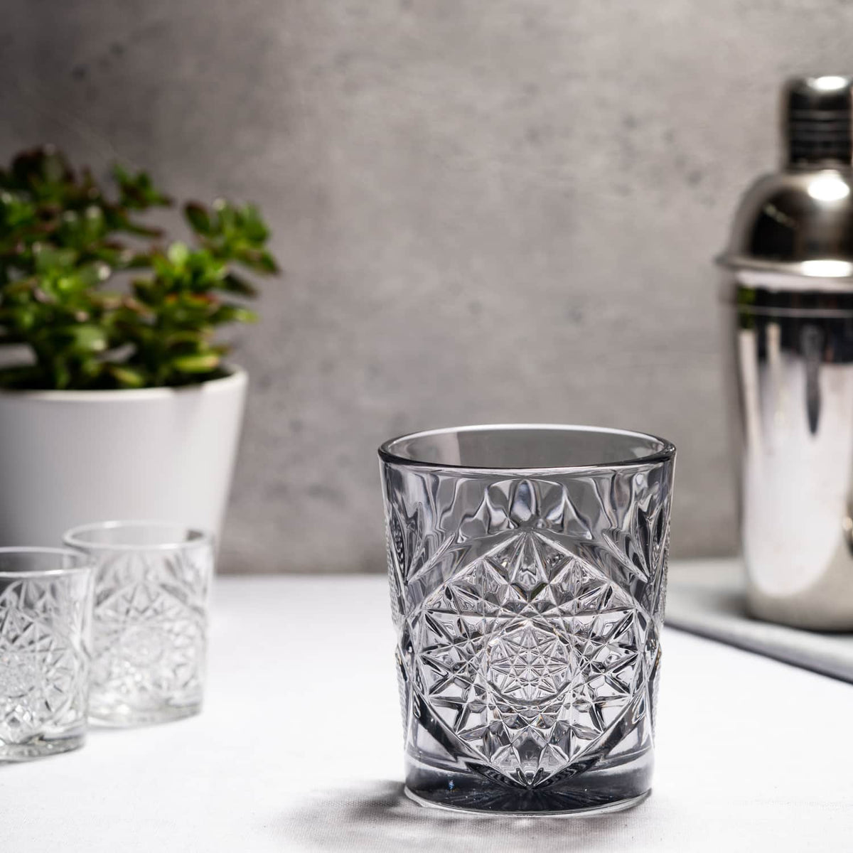 Onis Hobstar / Icon Tumbler 35 Cl Grijs - 6 Stuks - Glazen.nl