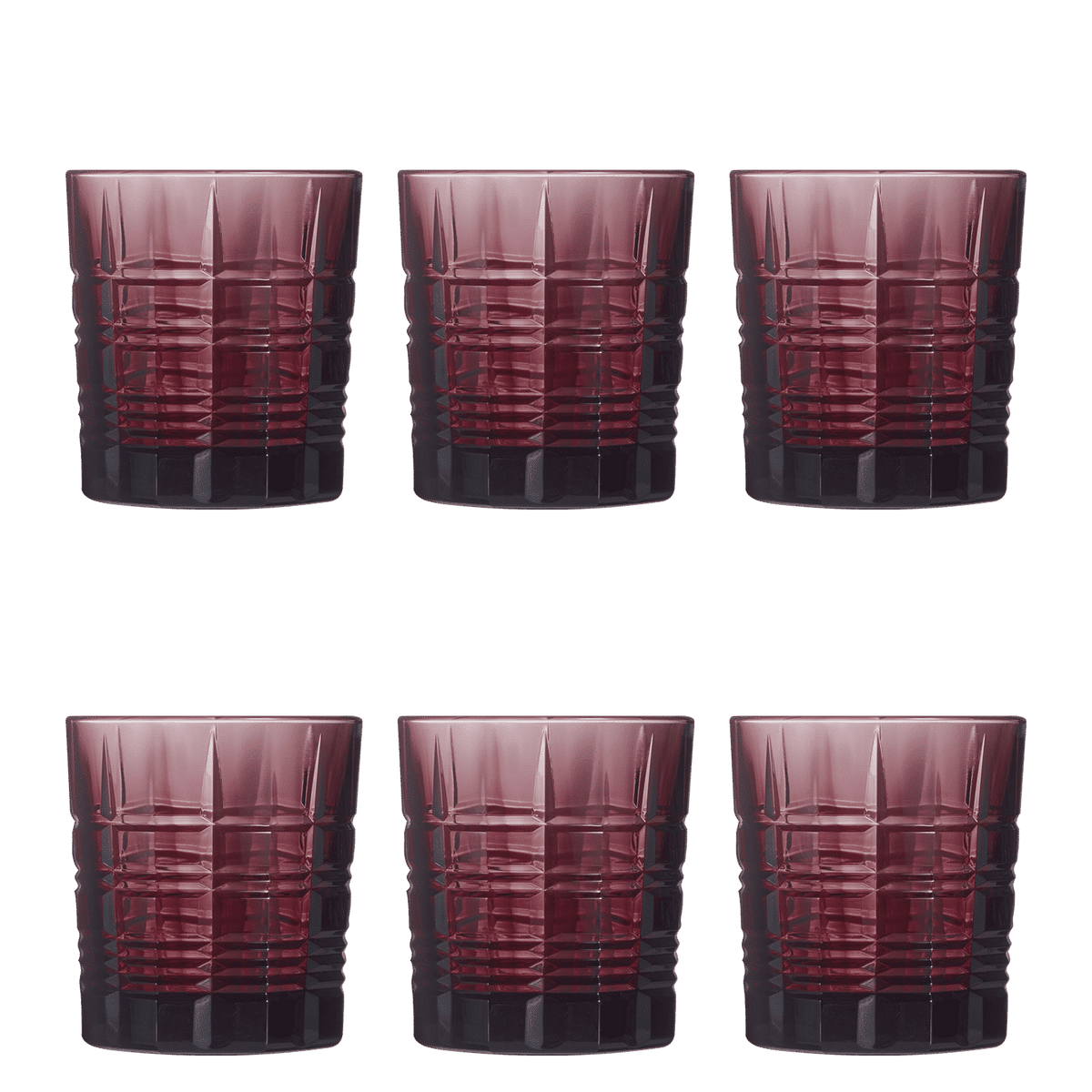 Arcoroc Brixton Tumbler 30 Cl Lila - 6 Stuks - Glazen.nl