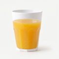 Bicchiere da bar professionale Rox Tumbler bianco 30 Cl - 8 pezzi