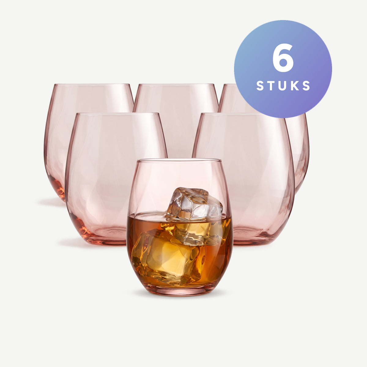 Chef & Sommelier Arpege Tumbler 36 Cl Roze - 6 Stuks compleet in beeld