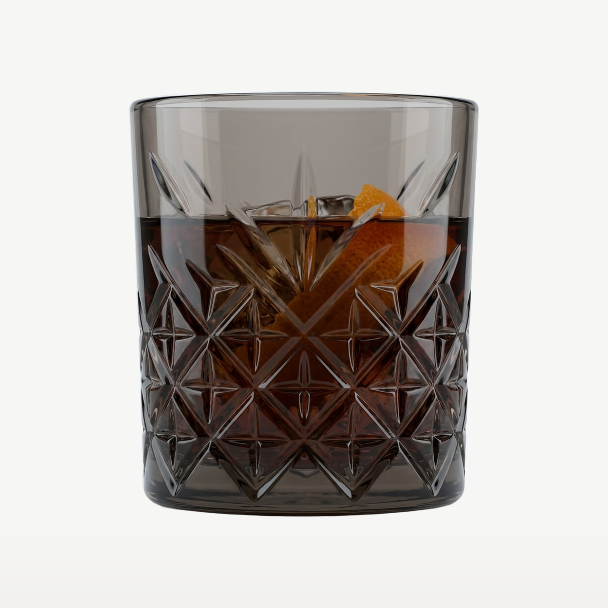 Pasabahce Timeless Tumbler 34,5 Cl Taupe - 4 Stuks - Glazen.nl