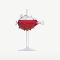 Bicchiere da cocktail Fugu professionale da bar 25 cl
