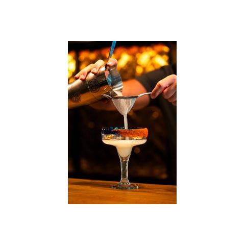 Bar Professional Margarita Cocktailglas Blauwe Rand 38 Cl - Glazen.nl