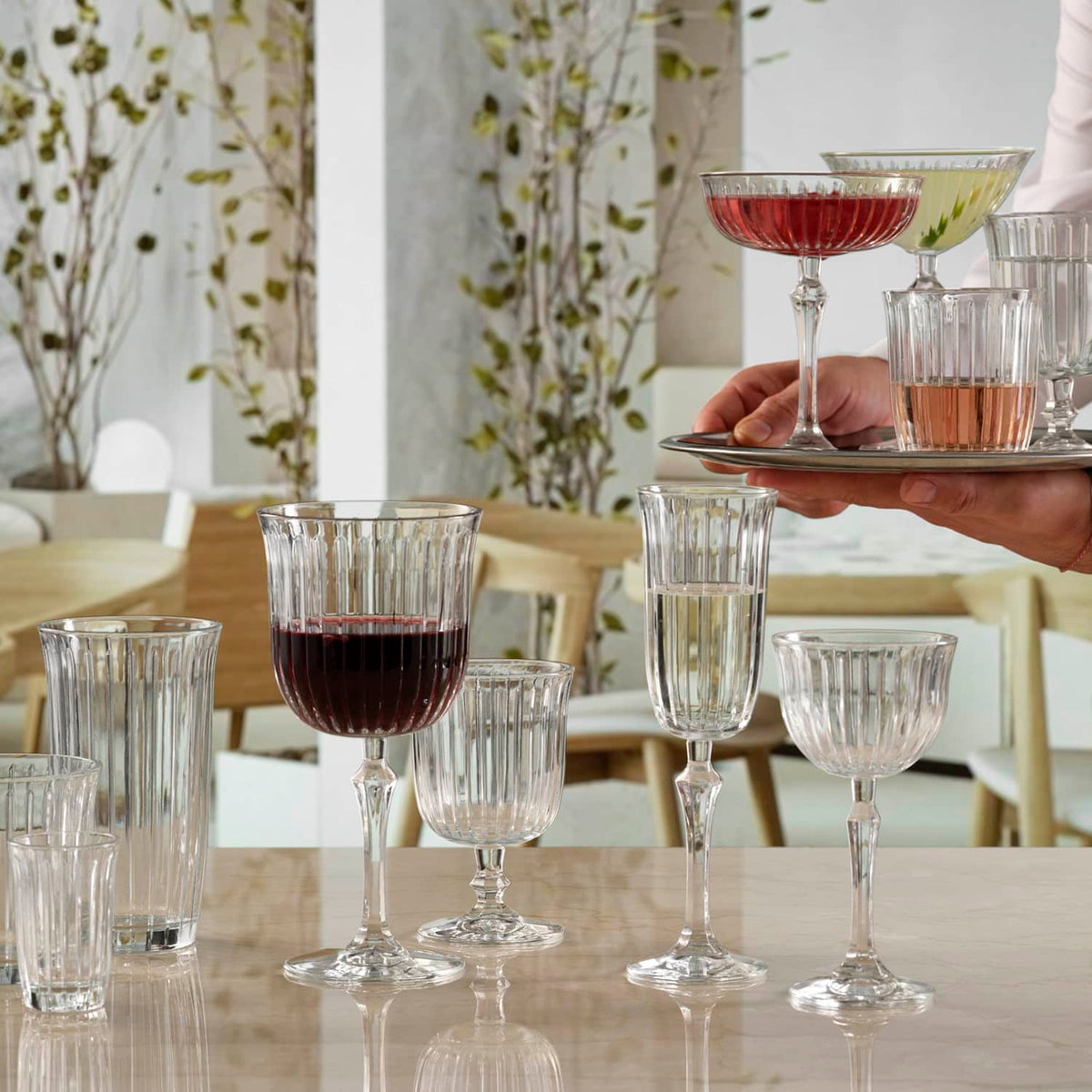 Pasabahce Joy Champagneglas / Coupe 25,5 Cl - 4 Stuks - Glazen.nl