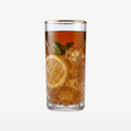 Pasabahce Timeless bicchiere da long drink da 29,5 cl con bordo dorato – 4 pezzi